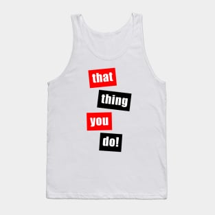 TTYD (Red/Black) Tank Top